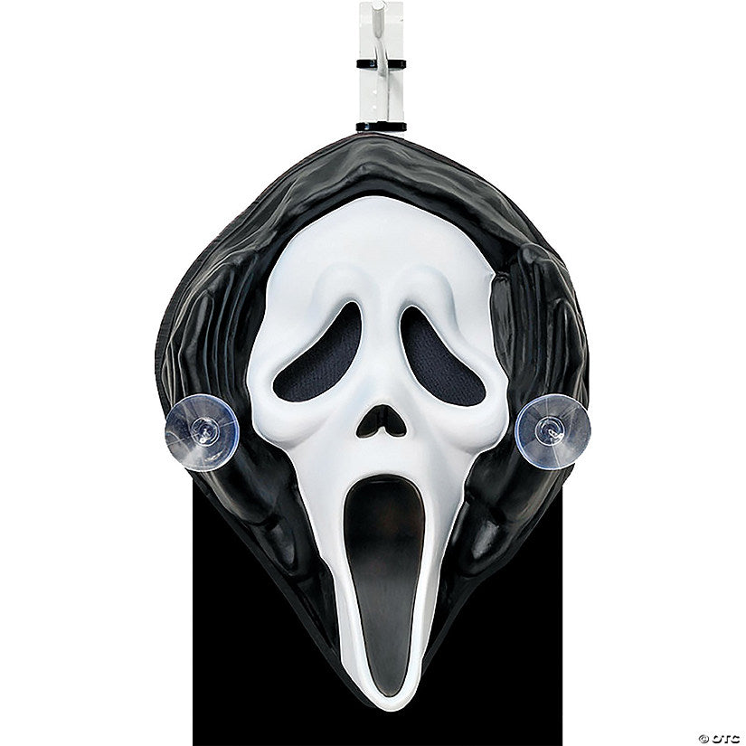 Scream™ Ghost Face Light-Up Window Peeper Decoration | USA Decoration®