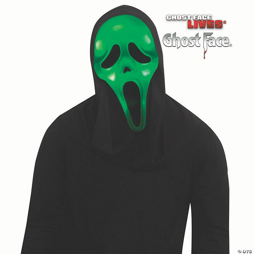 Adults Ghost Face Color Changing Full Mask with Hood | USA Decoration®
