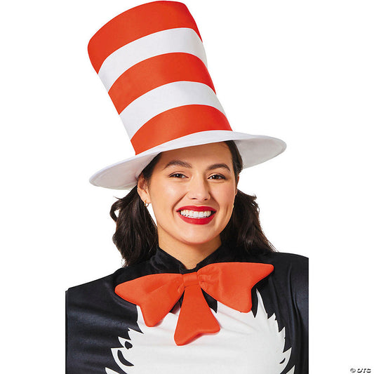 Adults Dr. Seuss™ The Cat in the Hat™ Bow Tie Hat Costume Accessory Kit | USA Decoration®