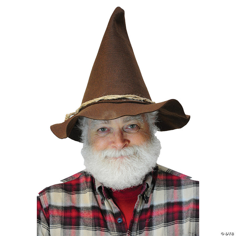 Adults Brown Scarecrow Hat with Rope Hatband | USA Decoration®
