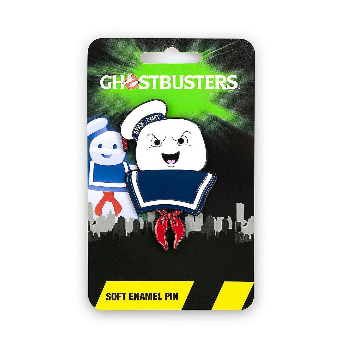 1 Piece(s): Ghostbusters Collectibles Ghostbusters Stay Puft Marshmallow Man Enamel Collector Pin | USA Decoration®