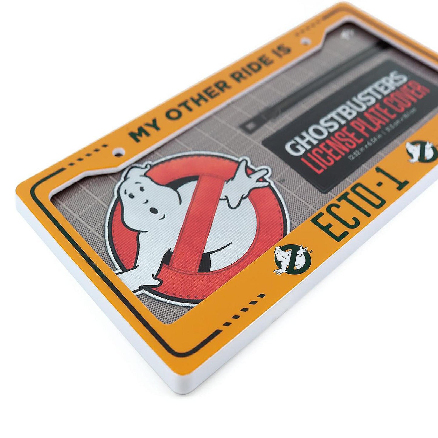 Ghostbusters ECTO-1 License Plate Frame For Cars Ghostbusters Collectible | USA Decoration®