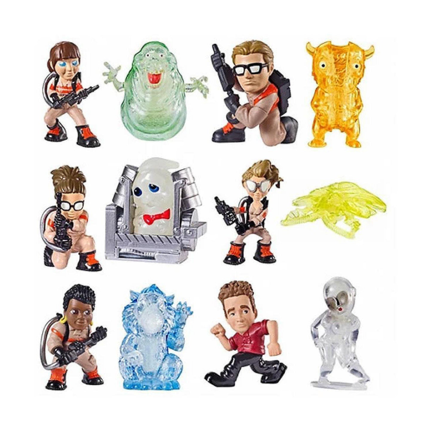 Ghostbusters Ecto Minis Blind Bags 10-Pack Glow in Dark Ghosts Mystery Figures Mattel | USA Decoration®