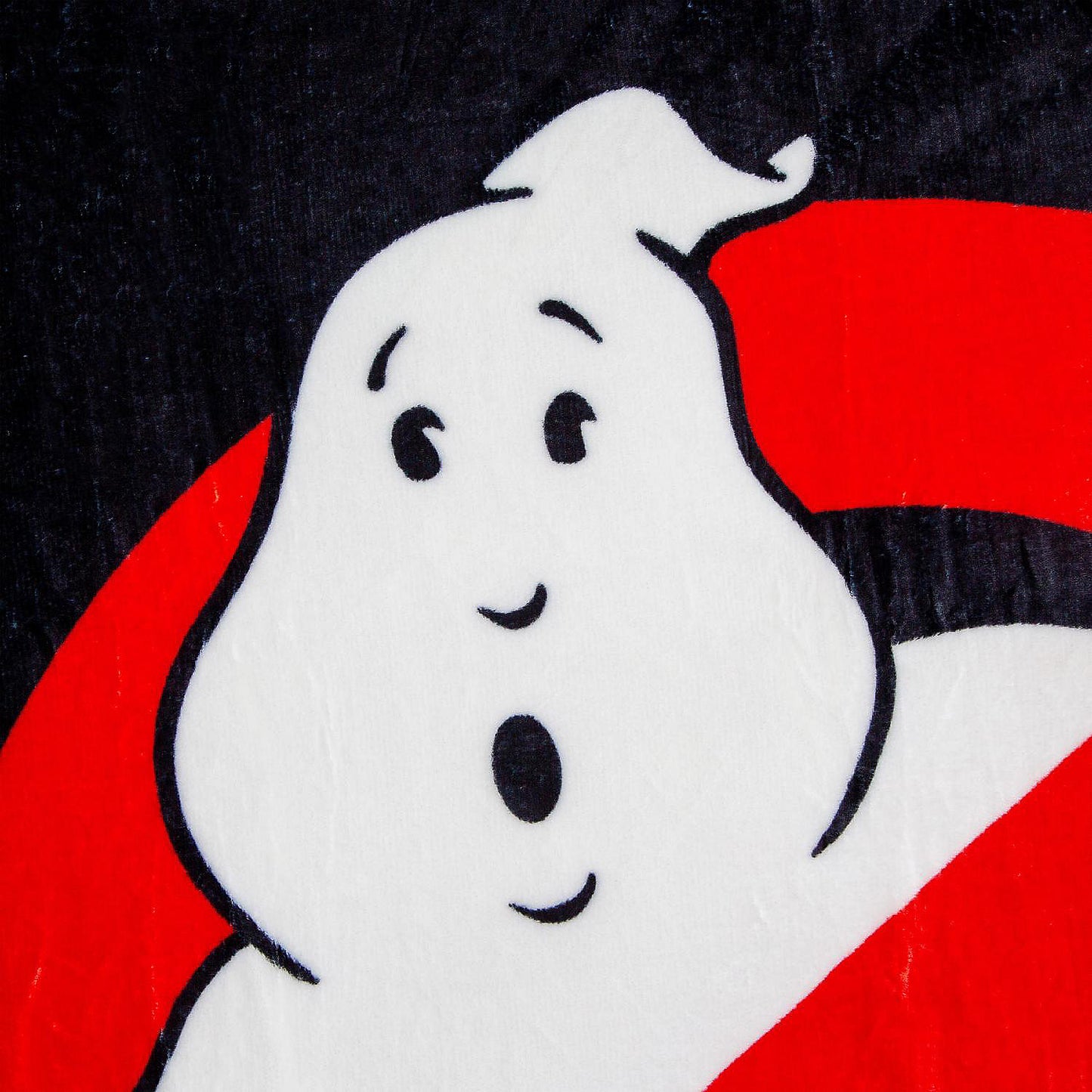 Ghostbusters Logo Raschel Throw Blanket 45 x 60 Inches | USA Decoration®