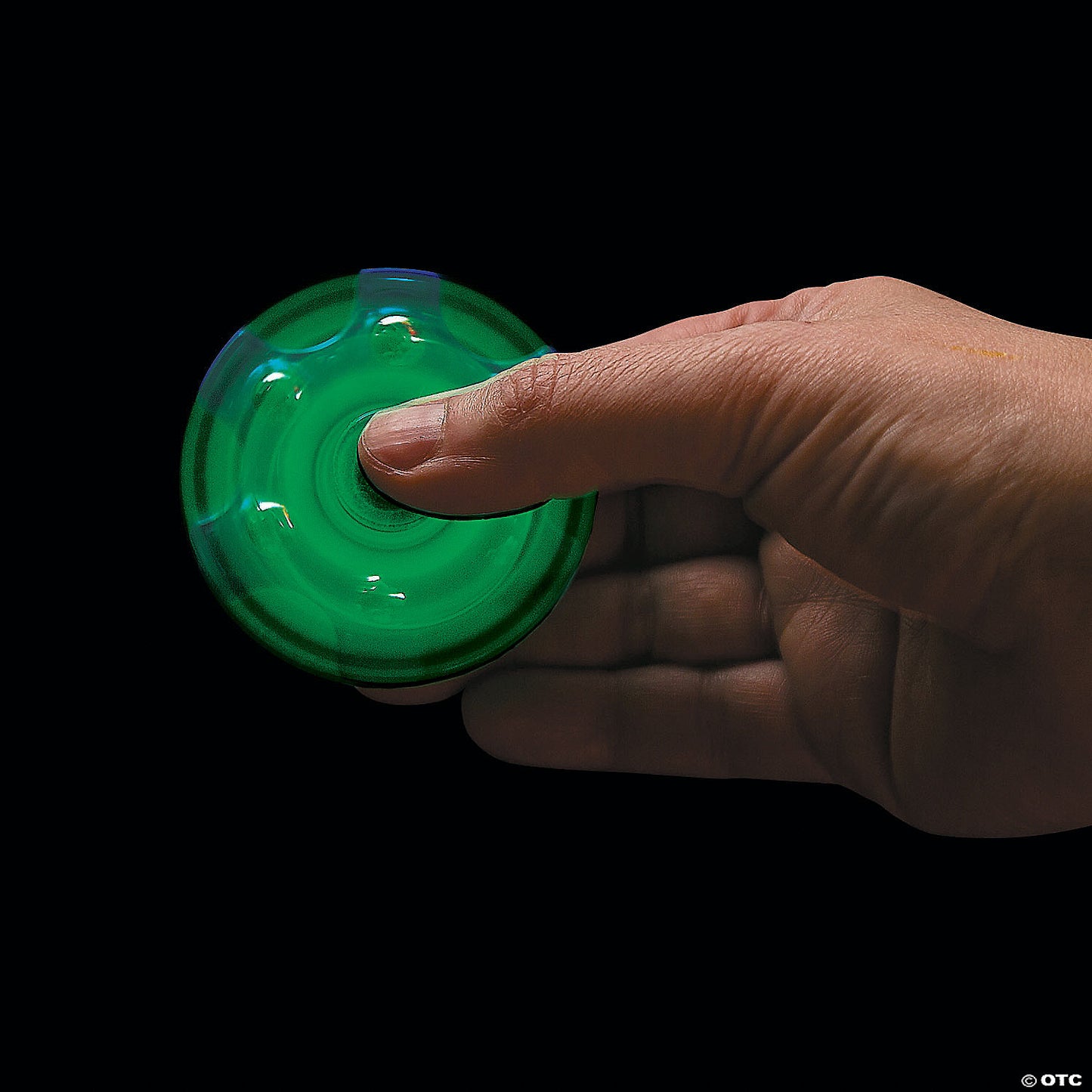 Glow-in-the-Dark Fidget Spinners - 6 Pc. | USA Decoration®