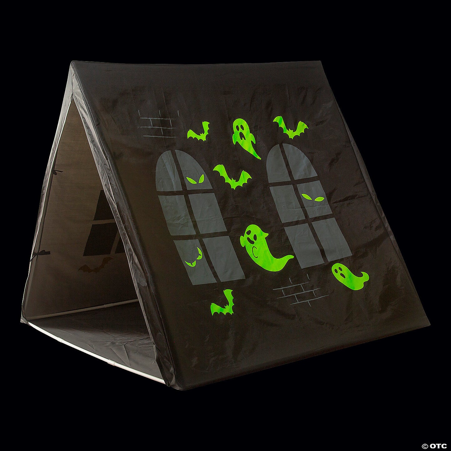 Glow-in-the-Dark Halloween Haunted House Sleepover Tent | USA Decoration®