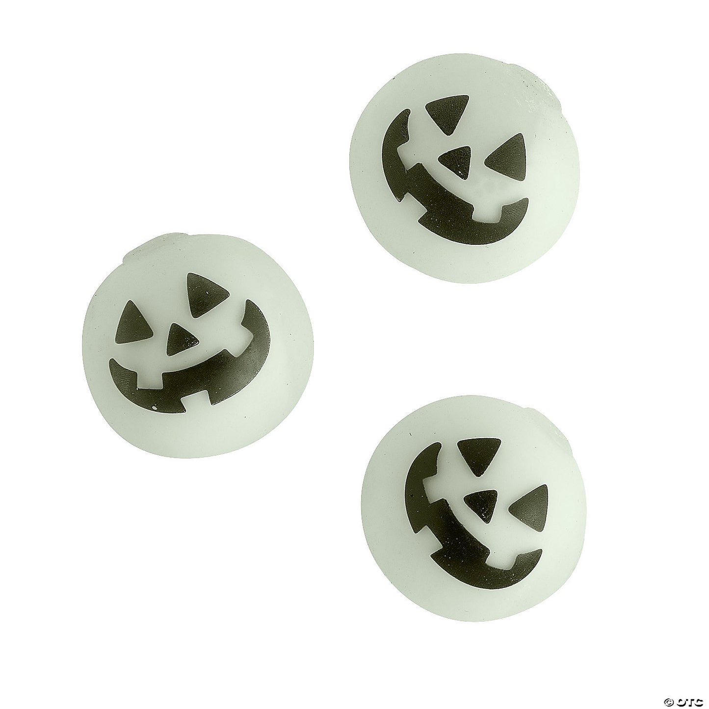 Glow-in-the-Dark Jack-O’-Lantern Halloween Squeeze Balls - 12 Pc. | USA Decoration®
