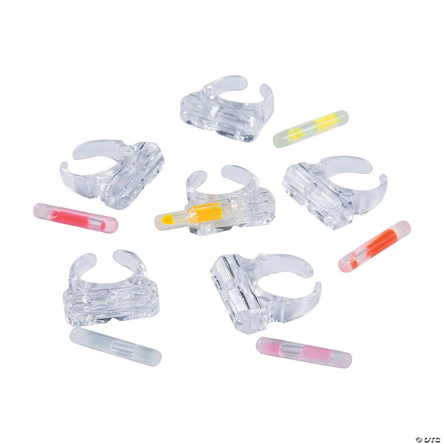 Glow Rings - 24 Pc. | USA Decoration®