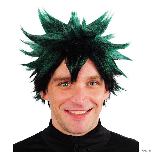 Green Spike Anime Wig | USA Decoration®