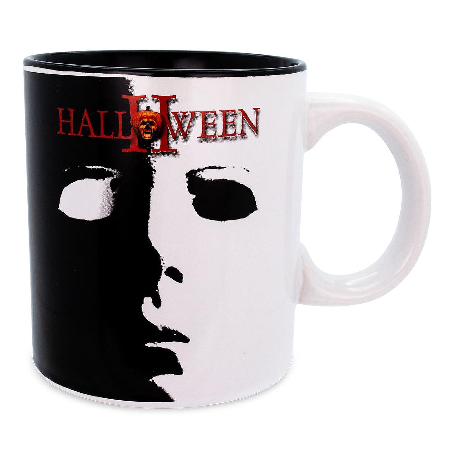 Halloween II Michael Myers Face Ceramic Mug Holds 20 Ounces | USA Decoration®