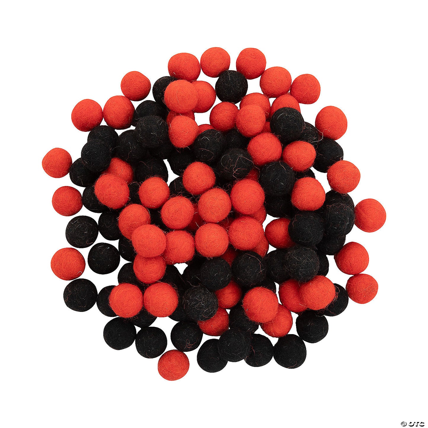 Halloween Pom-Poms - 120 Pc.