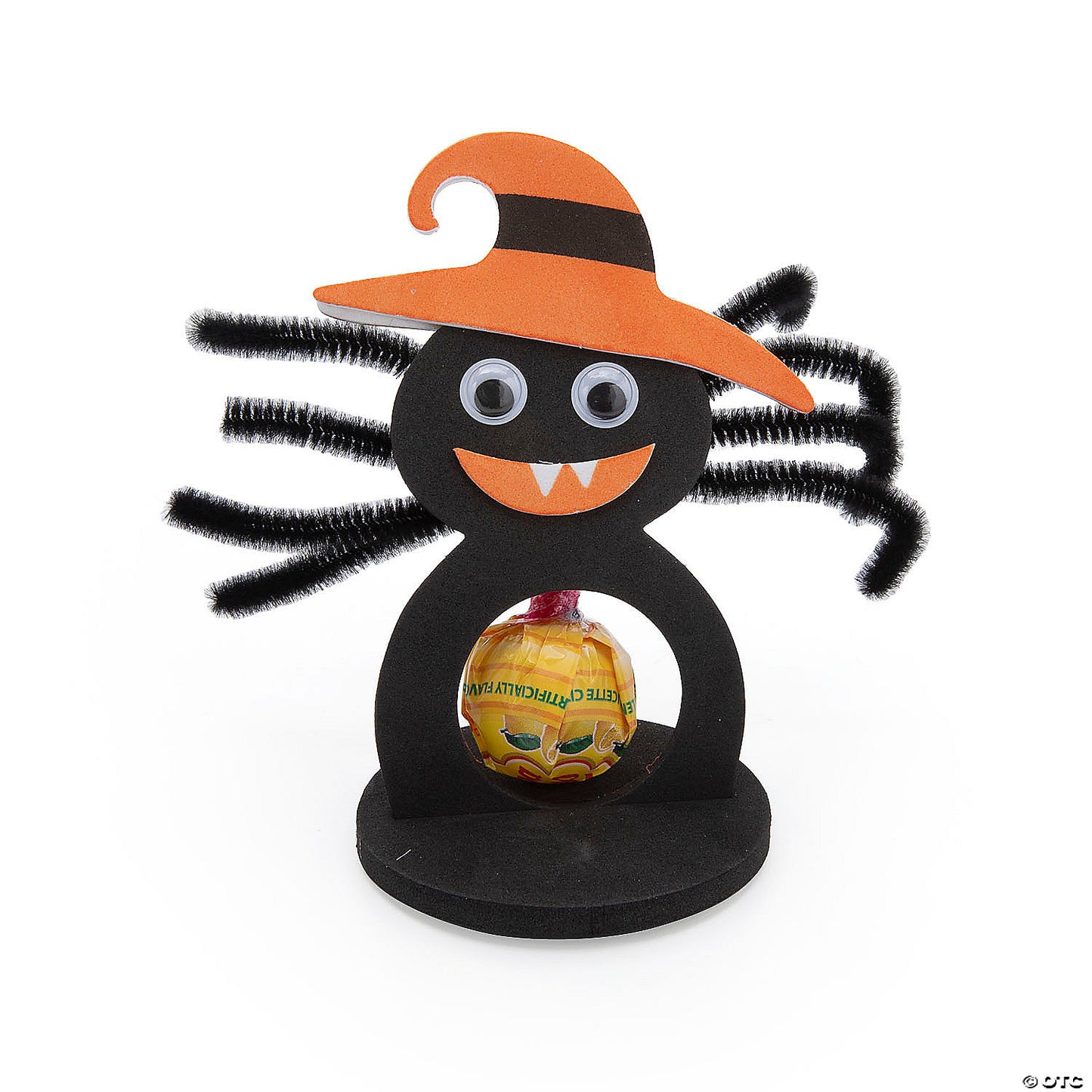 Halloween Spider Lollipop Craft Kit - Makes 12 | USA Decoration®