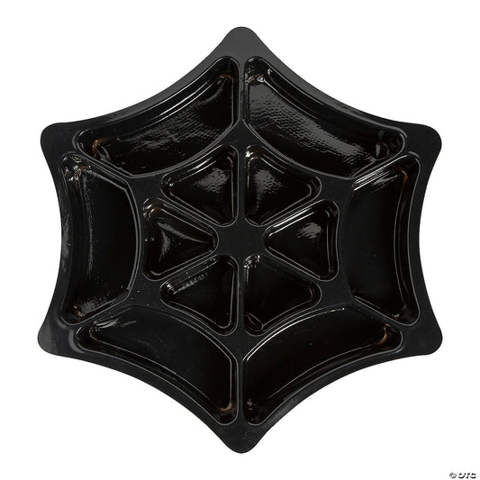 Halloween Spider Web Serving Tray | USA Decoration®