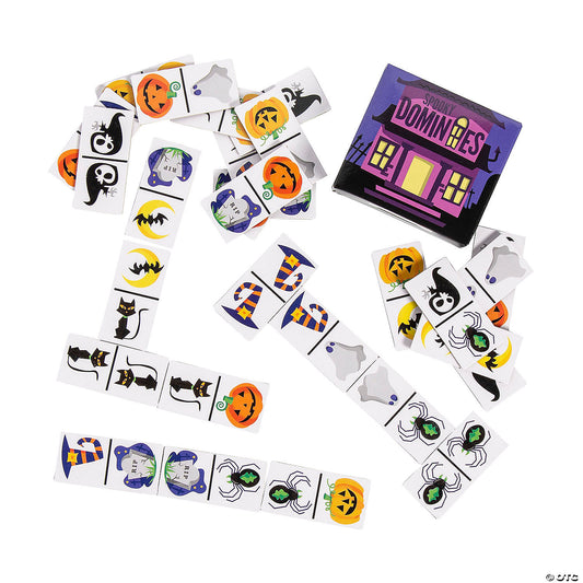 Halloween Spooky Dominoes Games - 12 Pc. | USA Decoration®