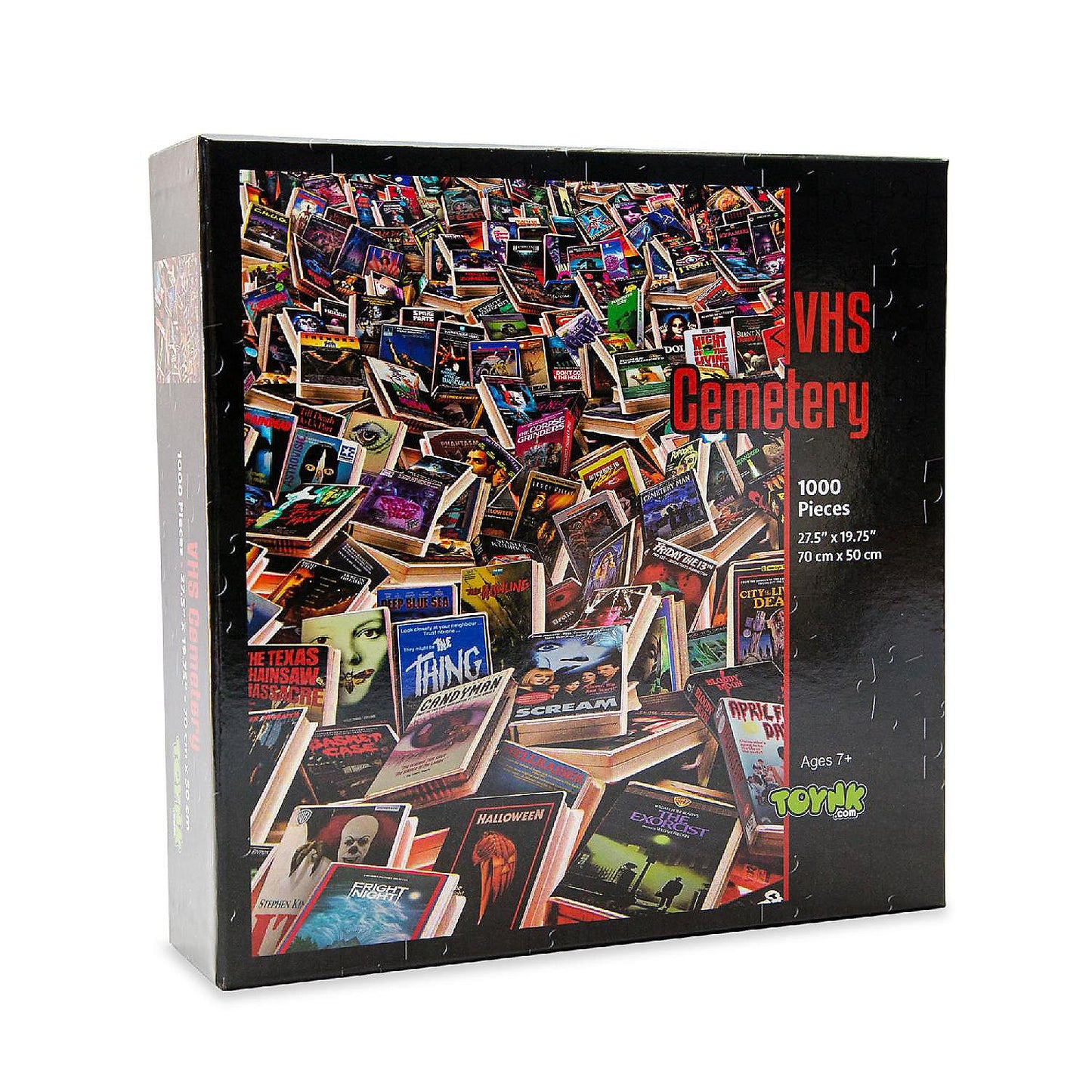 Horror VHS Cemetery 1000-Piece Jigsaw Puzzle Toynk Exclusive | USA Decoration®