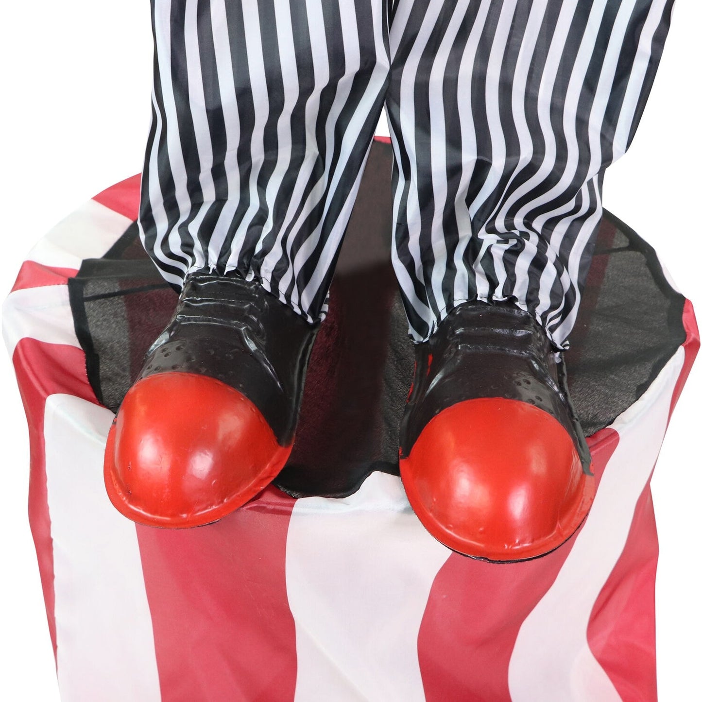 Haunted Hill Farm 6-ft Animated Talking Clown Halloween Prop