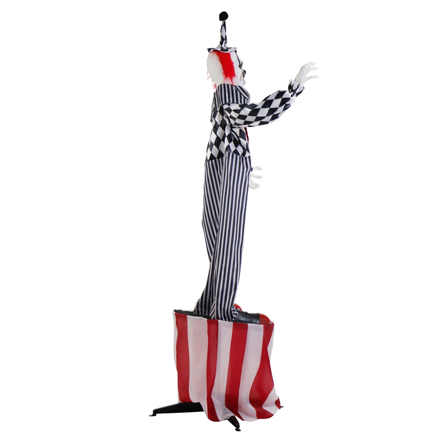 Haunted Hill Farm 6-ft Animated Talking Clown Halloween Prop