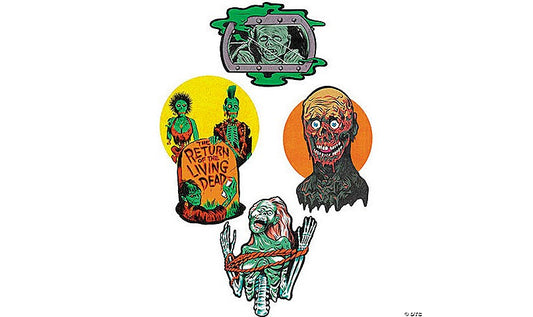 4 Pc. The Return of the Living Dead Cutout Wall Decorations - Series 1