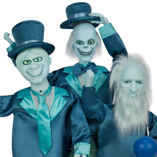 Disney 3.5-ft Haunted Mansion Hitchhiking Ghosts Animated Halloween Decor – Lighted & Motion Activated