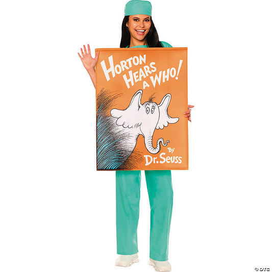 Adults QUIK CHANGE™ Dr. Seuss™ Horton Hears a Who!™ Book Cover Costume - One Size | USA Decoration®