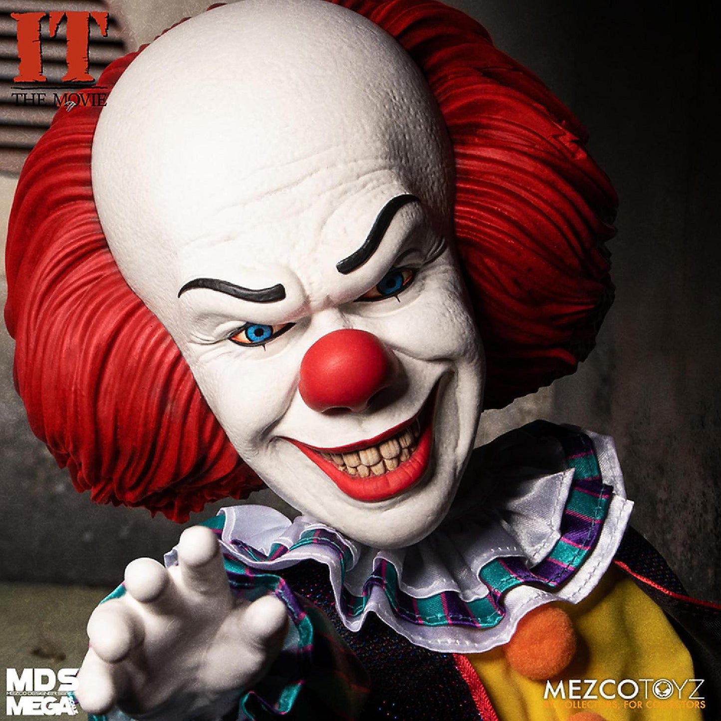 IT (1990) MDS Mega Scale Talking Pennywise Figure | USA Decoration®