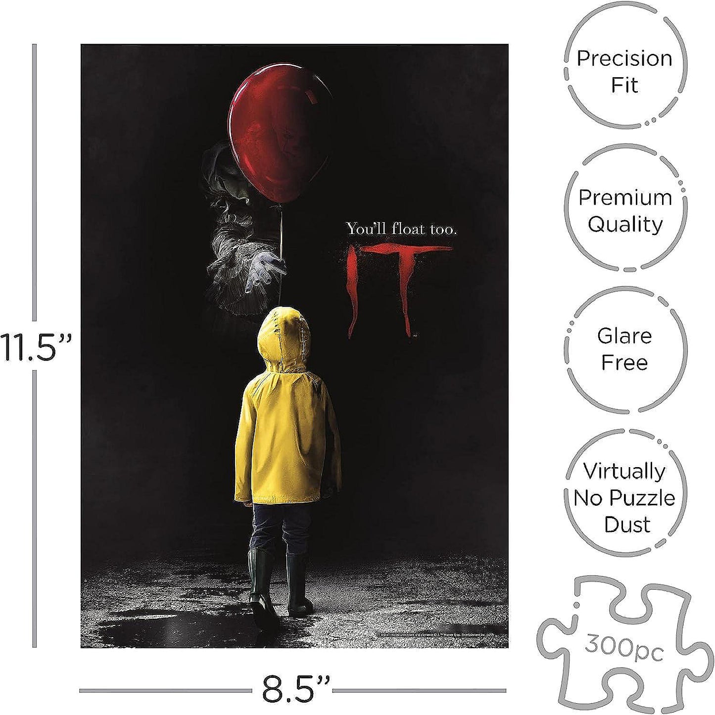 IT 300 Piece VHS Vuzzle Jigsaw Puzzle | USA Decoration®