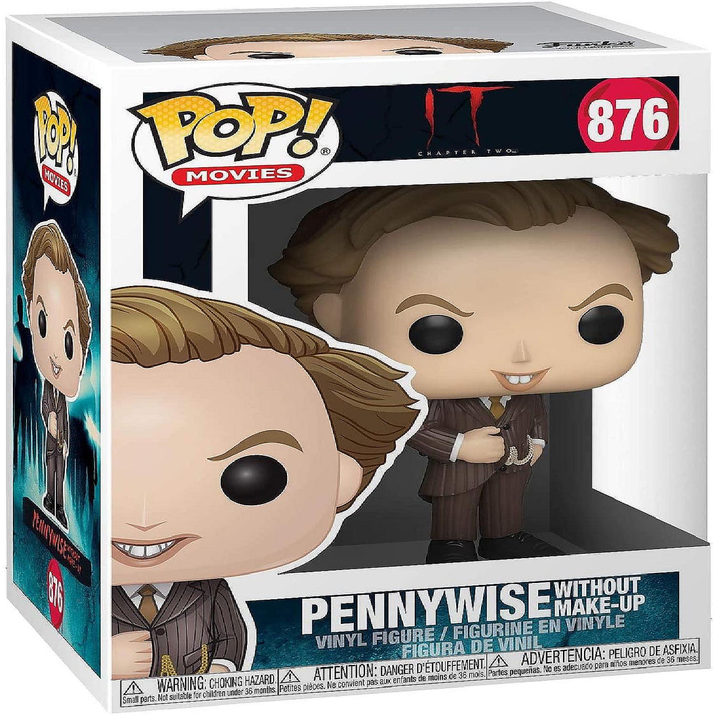 IT Chapter 2 Funko POP Figure Pennywise Without MakeUp | USA Decoration®