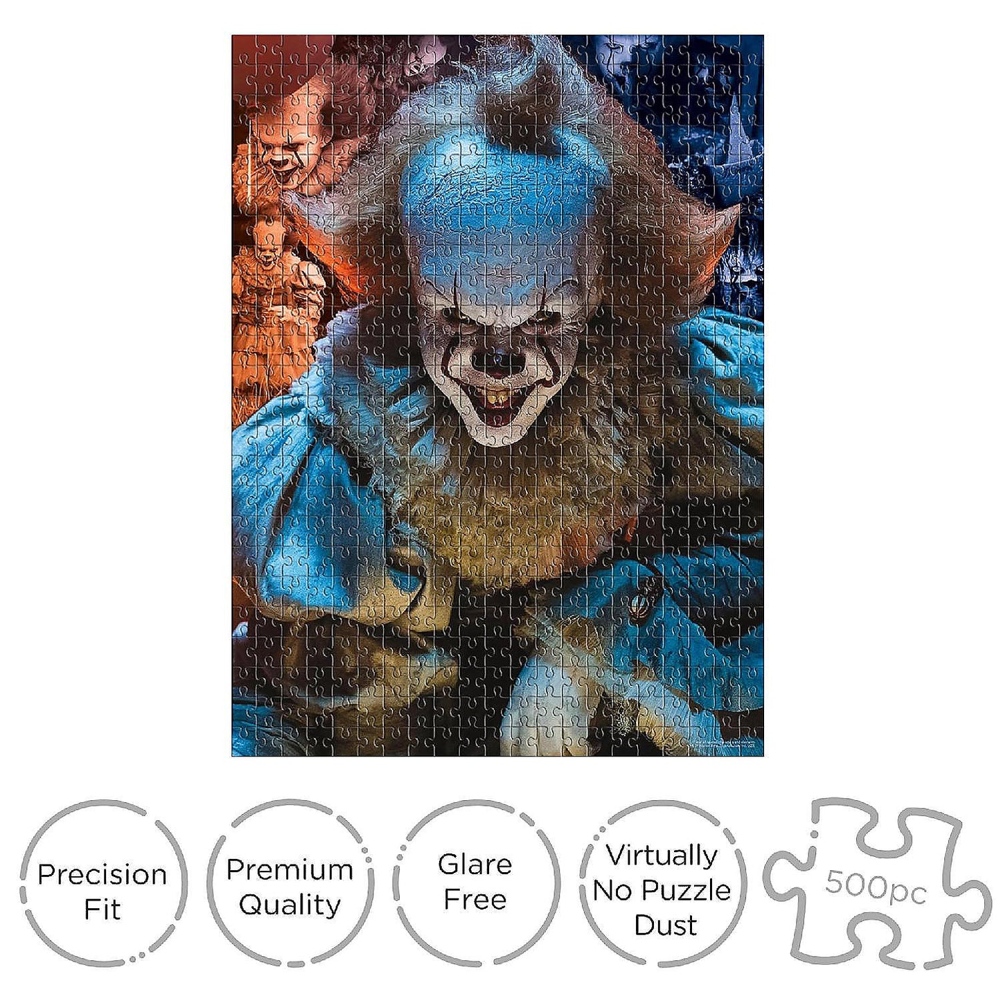 IT Pennywise Coffin Box 500 Piece Jigsaw Puzzle | USA Decoration®