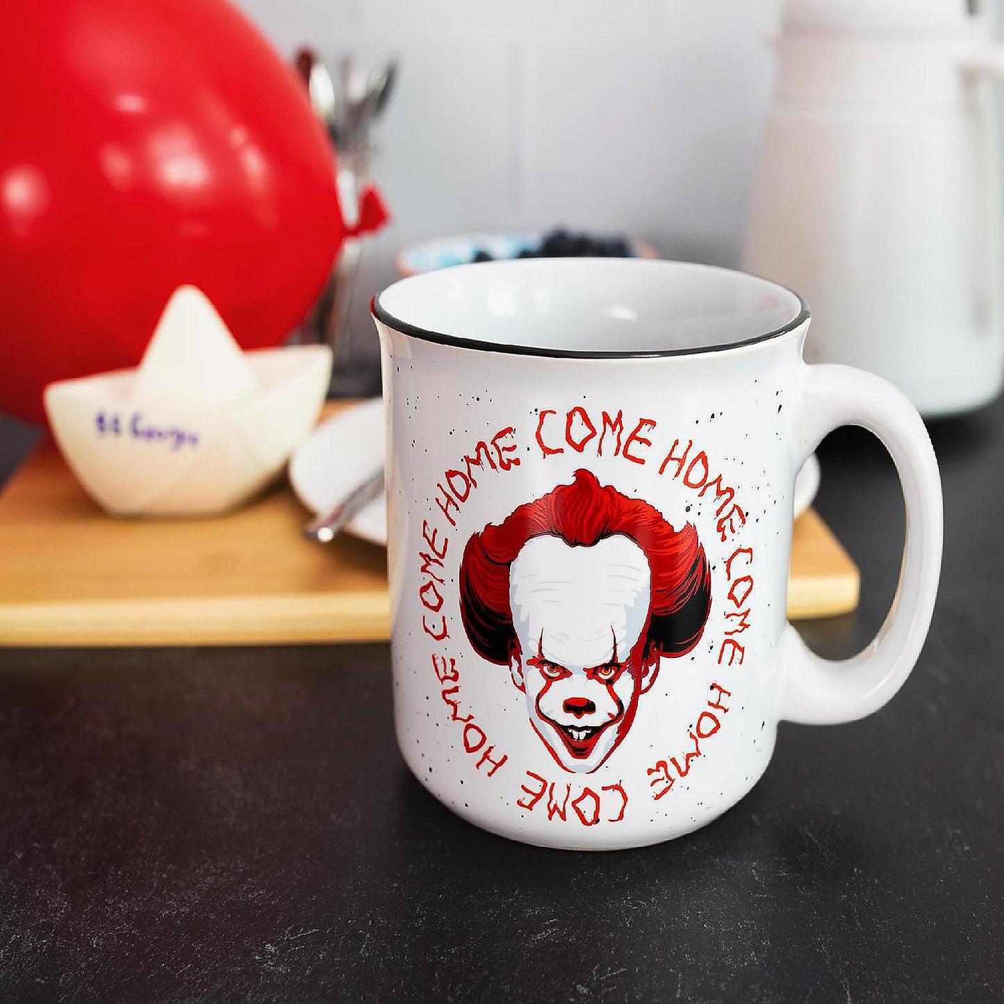 IT Pennywise "Come Home" Ceramic Camper Mug Holds 20 Ounces | USA Decoration®