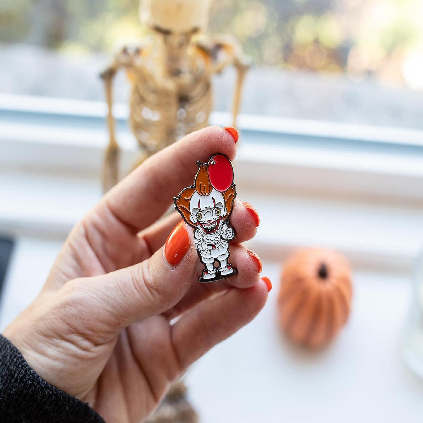 IT Pennywise The Clown Chibi Limited Edition Enamel Pin Toynk Exclusive | USA Decoration®