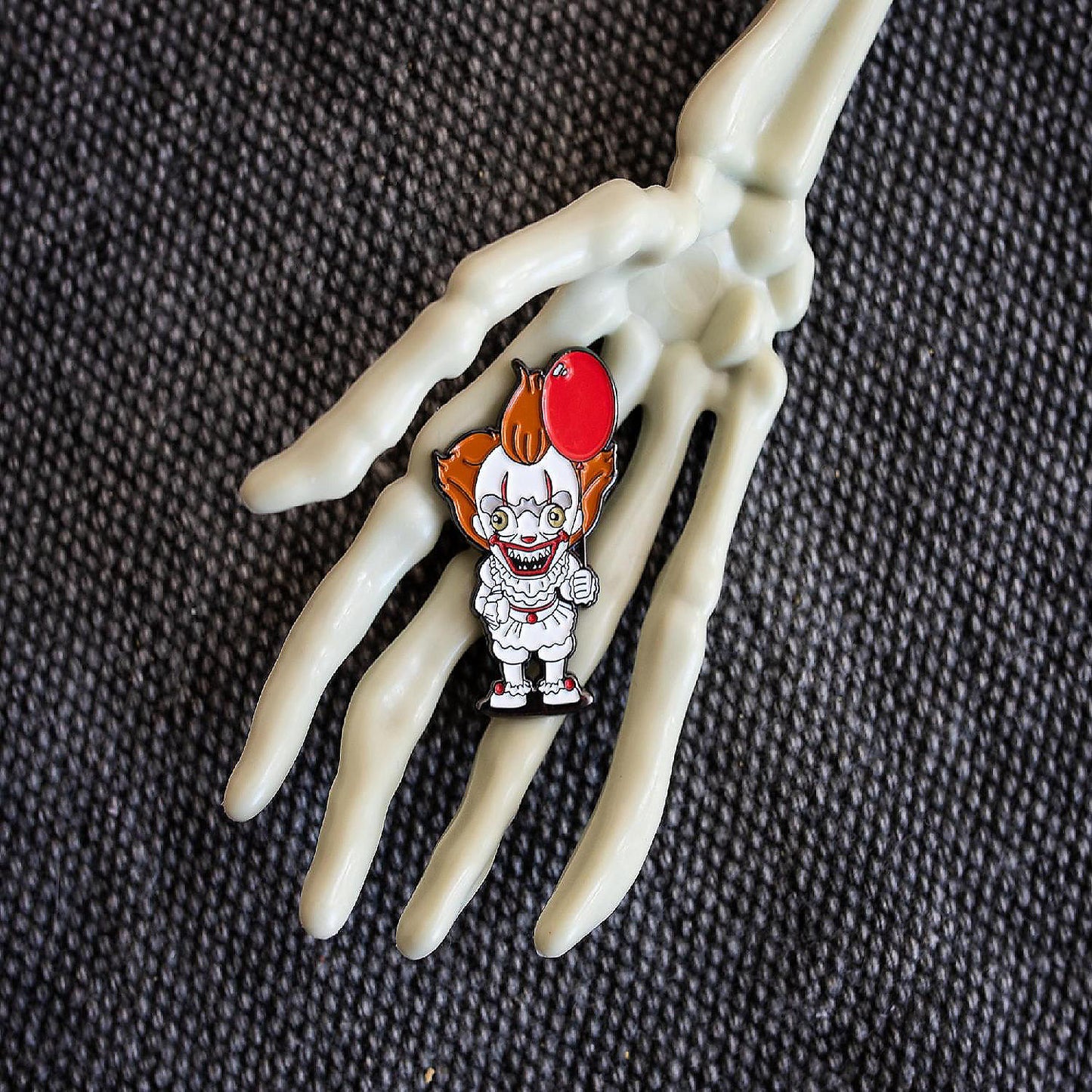 IT Pennywise The Clown Chibi Limited Edition Enamel Pin Toynk Exclusive | USA Decoration®