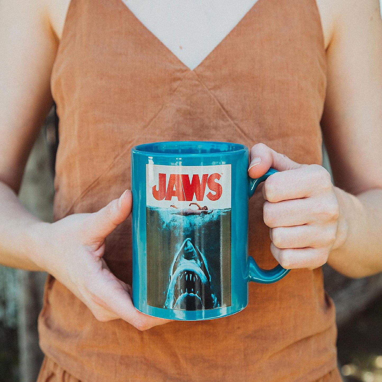 JAWS Amity Island Population Ceramic Mug Holds 20 Ounces | USA Decoration®