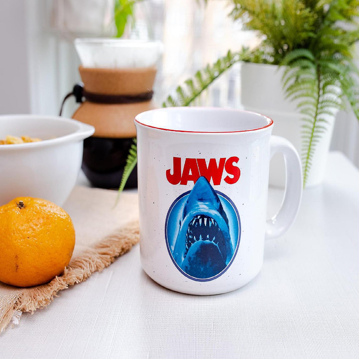 JAWS "You're Gonna Need A Bigger Boat" Ceramic Camper Mug Holds 20 Ounces | USA Decoration®