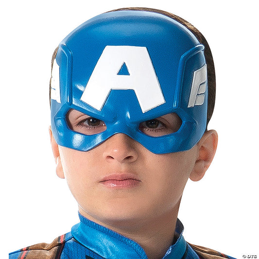 Kids Marvel Captain America Steve Rogers Half Mask | USA Decoration®