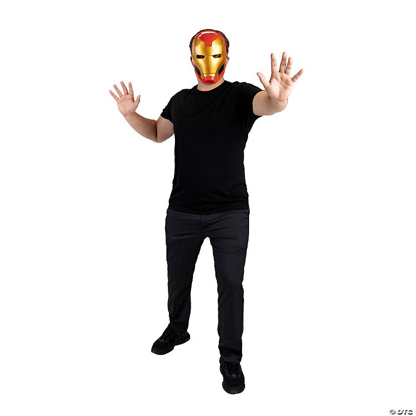 Adults Marvel Iron Man Plastic Half Mask | USA Decoration®