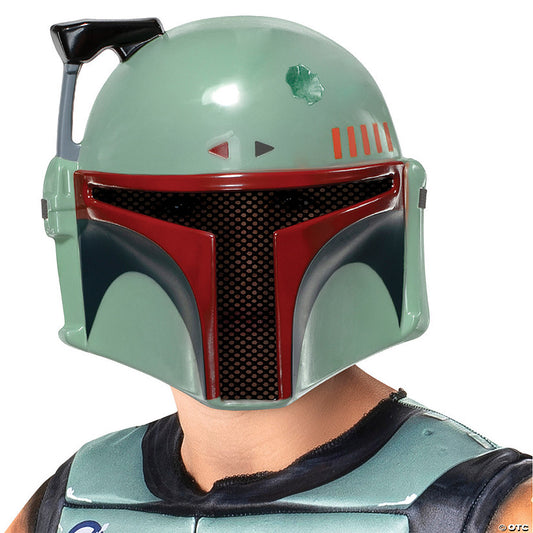 Kids Star Wars™ The Book of Boba Fett™ Boba Fett™ Half Mask | USA Decoration®