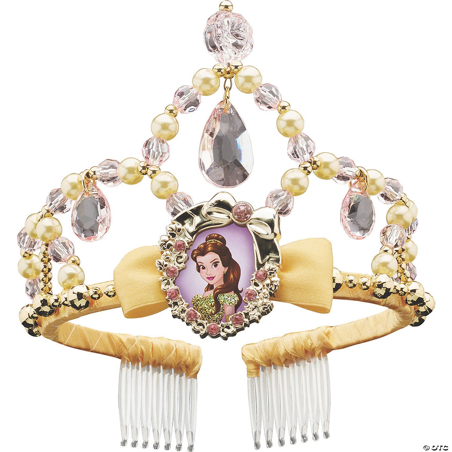 Kids Disney's Beauty and the Beast Belle Yellow Tiara | USA Decoration®