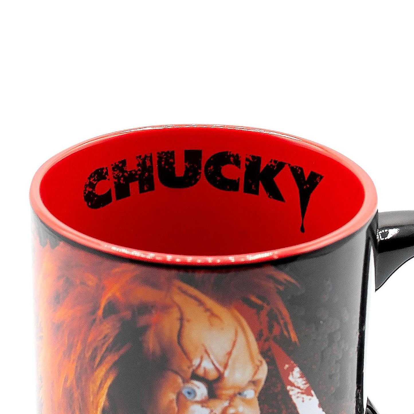 Kids Play Chucky "Friends Til The End" Ceramic Mug Holds 20 Ounces | USA Decoration®
