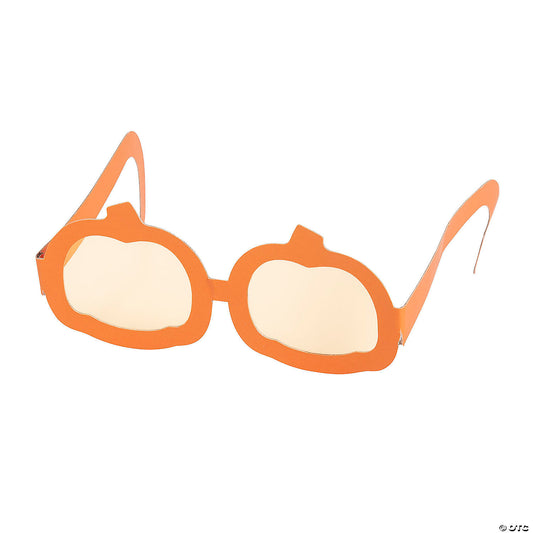 Kids Pumpkin-Shaped Glasses - 12 Pc.