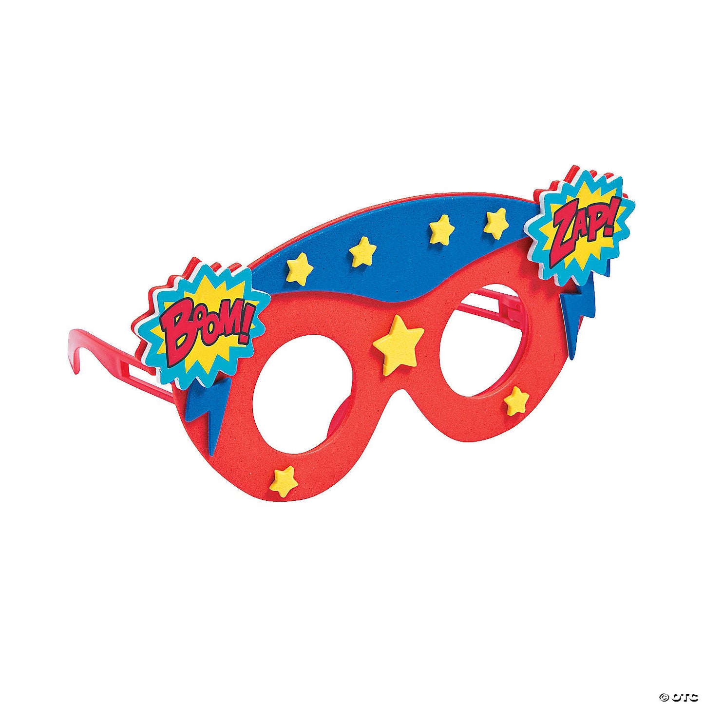 Kids’ Superhero Glasses Craft Kit - Makes 12 | USA Decoration®