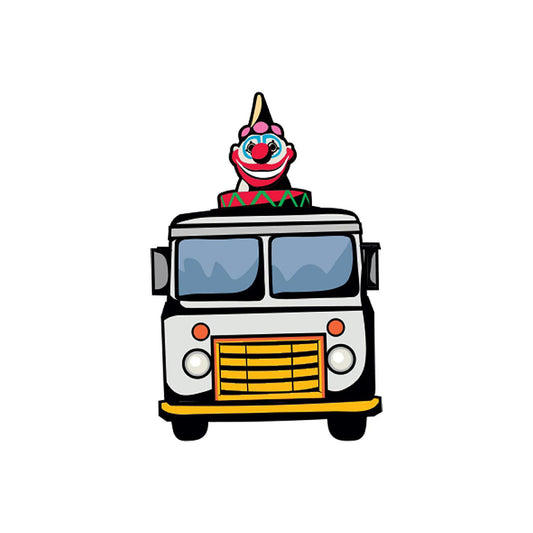 Killer Klowns JoJo's Ice Cream Truck Enamel Pin | USA Decoration®