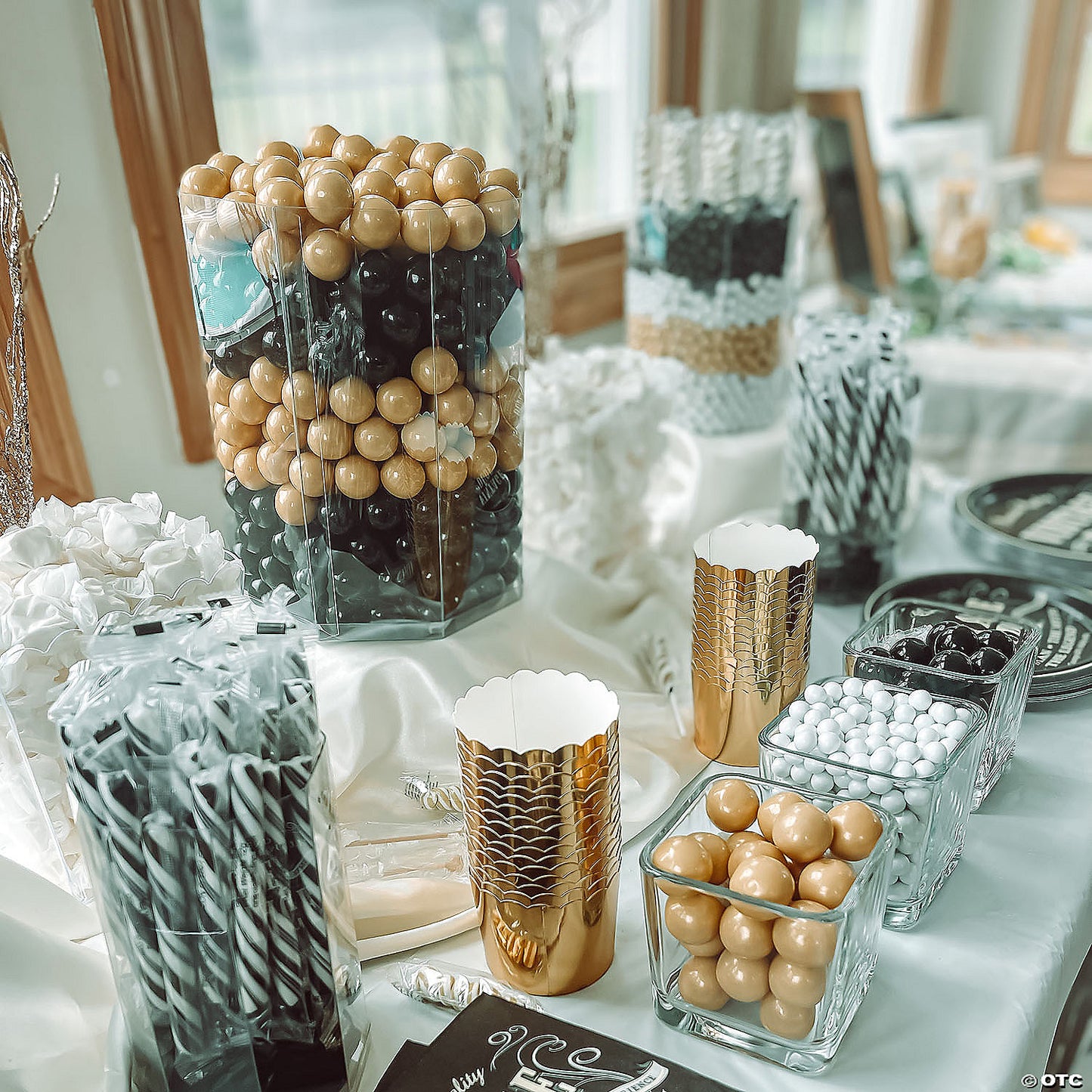 Large Black Gumballs - 97 Pc. | USA Decoration®