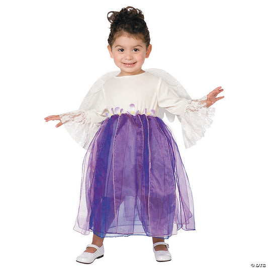 1 Piece(s): Toddler Girl’s Winged Angel Costume - 1T-2T | USA Decoration®
