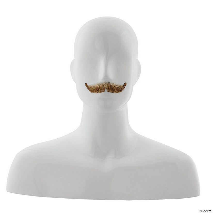 1 Piece(s): Adults Human Hair English Mustache Strawberry Blonde 27 | USA Decoration®