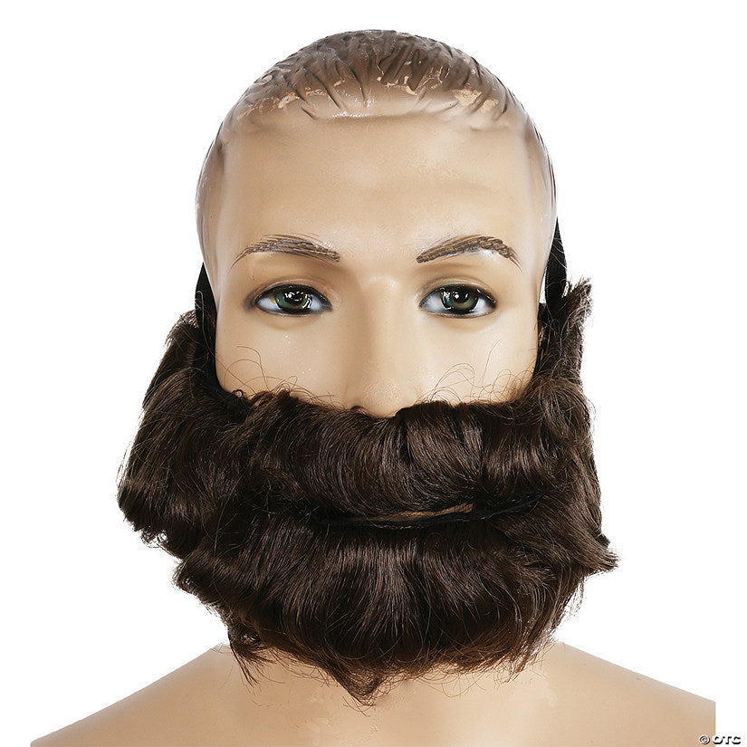 1 Piece(s): Adult Bargain Biblical Beard AT1622 Brown | USA Decoration®