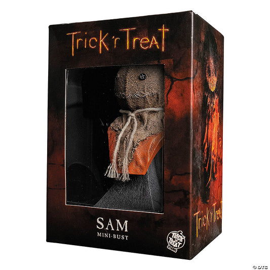 5 1/4" Trick ’r Treat™ Sam Miniature Bust Decoration | USA Decoration®