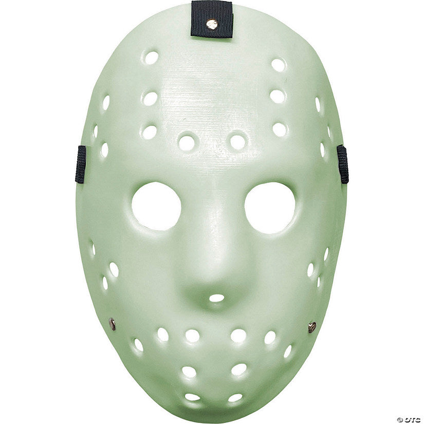 Killer Goalie Glow-in-the-Dark Injection Plastic Full Mask - One Size | USA Decoration®