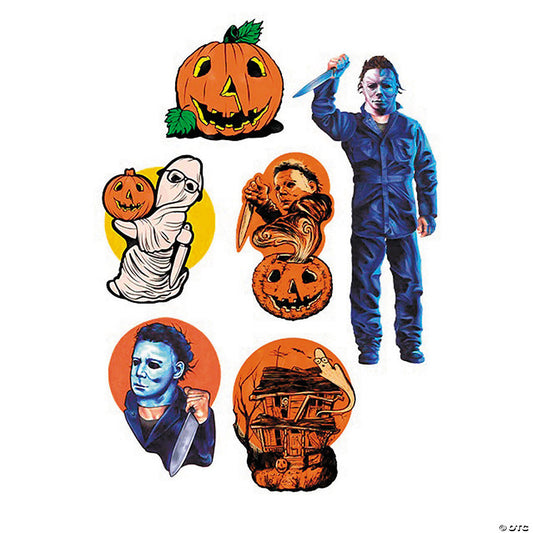 6 Pc. Halloween™ (1978) Series 1 Cutout Wall Decorations | USA Decoration®