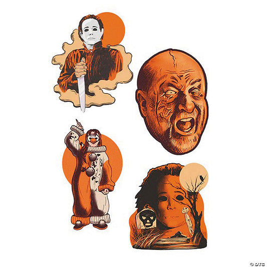 4 Pc. Halloween 4: The Return of Michael Myers™ Cutout Wall Decorations - Series 1 | USA Decoration®