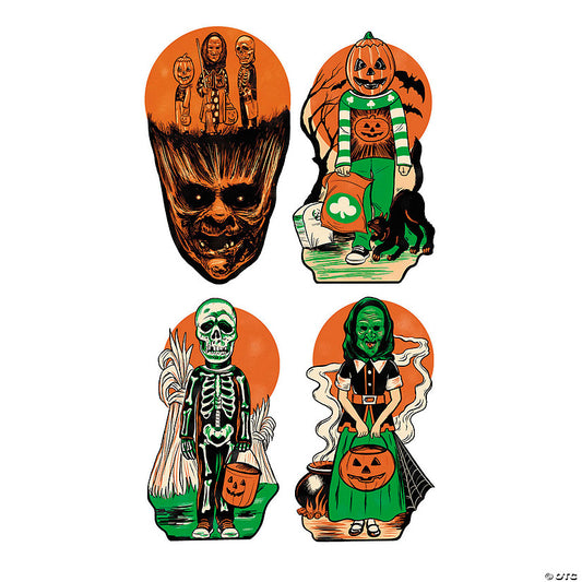 4 Pc. Halloween 3: Season of the Witch™ Cutout Wall Decorations | USA Decoration®